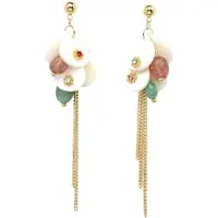 Avant Garde Pendientes 'Janama' oro