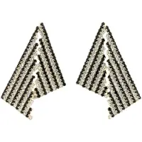 Avant Garde Pendientes 'Olgana' negro
