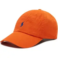 Ralph Lauren para hombre. 710667709014 Gorra de chino de algodón naranja (OSFA), Casual, outlet 2026.