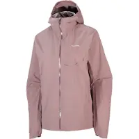 Salomon - Ropa trail running mujer - Bonatti Waterproof Jkt W Deep Black para Mujer - Talla M - Negro