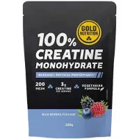 Gold Nutrition Creatina En Polvo Frutas Del Bosque 200g