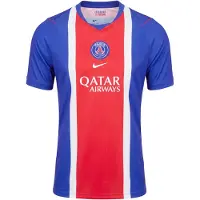 Nike Camiseta de fútbol 'PSG STAD HM' azul real / rojo / blanco