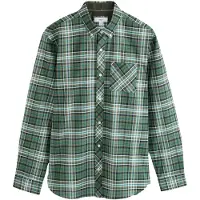 Next Camisa oliva / verde oscuro / negro / blanco