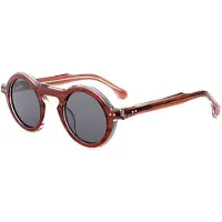 VeyRey Gafas de sol 'Lennon Sonnenbrillen Trozu' rojo vino