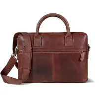 Howard London Bolsa para portátil 'Laptop Bag Evan Brown' marrón