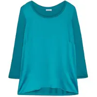Fiorella Rubino Camiseta azul moteado