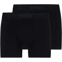 BOSS para hombre. 50475677 Pack 2 Bóxer UltraSoft negro (M), Homewear, Modal, outlet 2026.