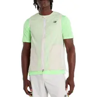 New Balance - Ropa para trail running - RC Vest Grey Matter - Talla L - Gris