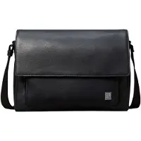 Calvin Klein Emblem Flap Messenger Black Talla: OS | Bolsos Outlet | Hombre | Negro