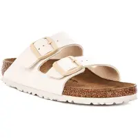 Birkenstock Sandalias 'Arizona BF' blanco cáscara de huevo
