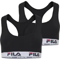 FILA Sujetador rojo / negro / blanco
