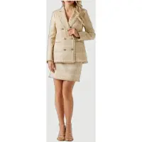 Guess Marciano GUESS Claudia Mini Skirt Velvet Taupe Lux Twe Talla: 40 | Mini Faldas Outlet | Mujer | Negro