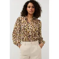Esqualo Blouse Basic Leopard Dream Print Talla: 36 | Blusas Outlet | Mujer
