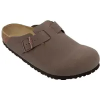 Birkenstock Zuecos Boston mujer - Marrón - 41