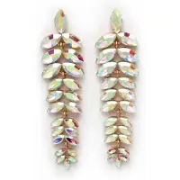 Avant Garde Pendientes 'Petraya' mezcla de colores