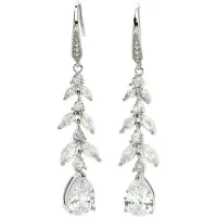 Avant Garde Pendientes 'Livia' plata