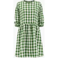 AmourLinen Vestido 'Sofia' verde