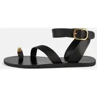 L37 HANDMADE SHOES Sandalias de dedo 'OCEAN ODYSSEY' negro
