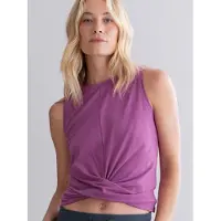 Hey Honey Top 'Cropped Top' lila