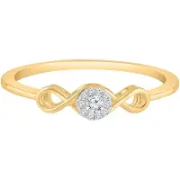 Diamant Exquis Anillo oro