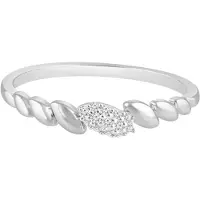 Diamant Exquis Anillo plata