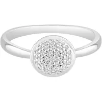 Diamant Exquis Anillo plata