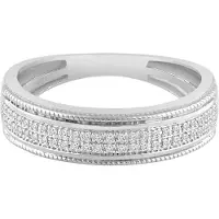 Diamant Exquis Anillo plata