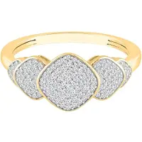 Diamant Exquis Anillo oro