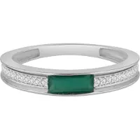 Diamant Exquis Anillo plata