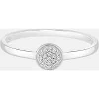 Diamant Exquis Anillo plata