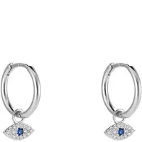 Cala Rose Pendientes 'EVIL EYE' plata