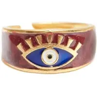 Les Reines Anillo 'Eye of Grand Bazaar' oro