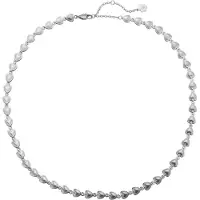 Hey Happiness Cadena 'Heart Links' plata