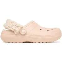 Crocs - Classic Fleece Lined Clog - Zapatillas de estar por casa size M6 / W8, marrón