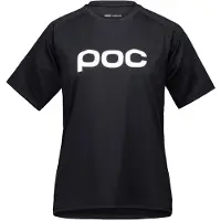 POC - Women's Reform Enduro Tee - Maillot de ciclismo size XS, negro
