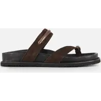 Tamaris Sandalias de dedo marrón