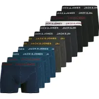 Jack & jones Jack & JonesPaquete De 12 BóxersMNegro