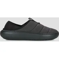 Crocs Zuecos Classic Sueded Moc mujer - Negro - 43 / 44