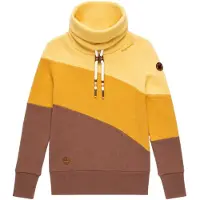 Ragwear Sudadera 'Rumika' marrón / amarillo / mostaza