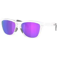 Oakley - Gafas de sol - Frogskins Range XL Matte Clear/Prizm Violet - Gris