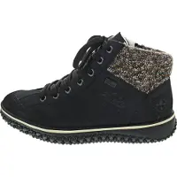 Rieker Botines con cordones azul noche / marrón moteado / negro / offwhite