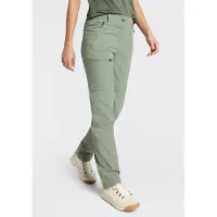 Campagnolo - Women's 4-Way Stretch Zip Off Pant - Pantalones desmontables size 44, oliva/gris