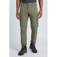 CMP - Zip Off Pant 4-Way Stretch - Pantalones desmontables size 56, oliva