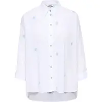 ONLY Blusa 'ONLNEW LINA GRACE' azul claro / limón / blanco