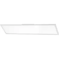 Briloner Leuchten 7193016, rectangular, para techo, montaje en superficie, blanco, metal, plástico, para uso doméstico, para oficina