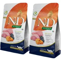 Farmina N&D Pumpkin Neutered Comida para Gatos - Cordero - 1,5 kg