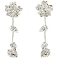 Avant Garde Pendientes 'Florenceka' plata