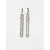 Avant Garde Pendientes 'Stefania' plata