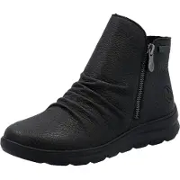 Rieker Botas de tobillo negro