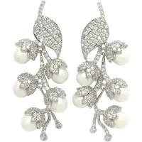Avant Garde Pendientes 'Ulrikeina' plata